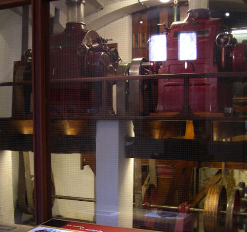 Máquinas de la fábrica de harinas 'la Farinera' de Castelló de Ampuries (Gerona)